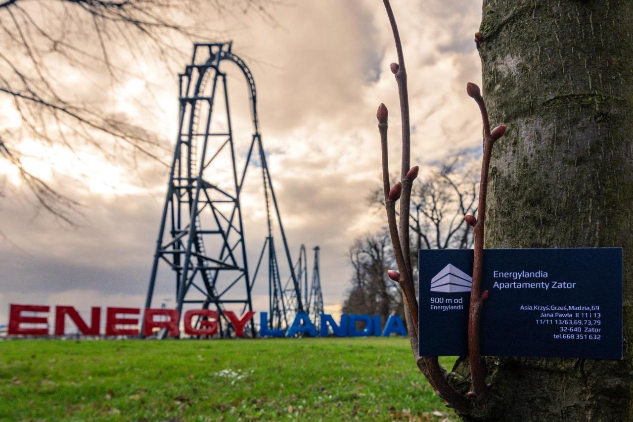 Energylandia Zator Apartament Grzes Exteriér fotografie